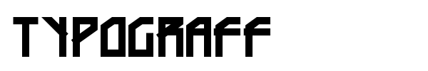 Fonte Typograff