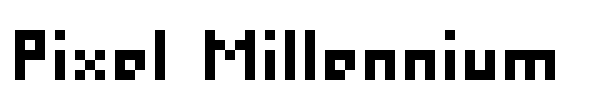 Fonte Pixel Millennium
