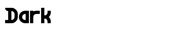 Dark font preview