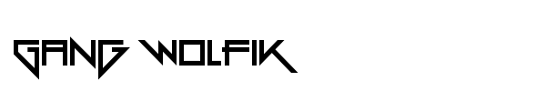 Fonte Gang Wolfik