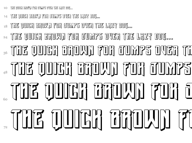 Winter Solstice font waterfall