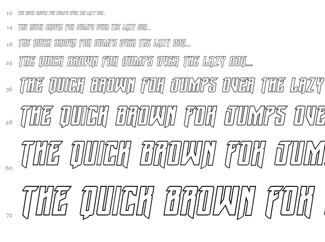 Winter Solstice font waterfall