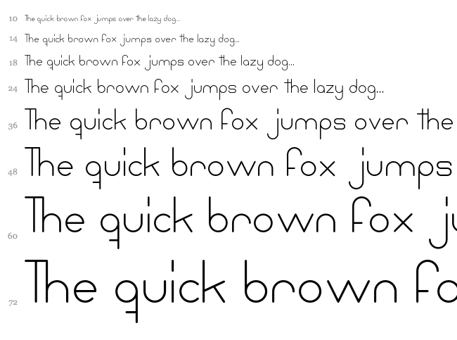 Bowhouse font waterfall