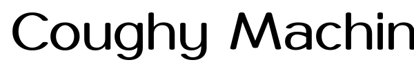 Fonte Coughy Machine