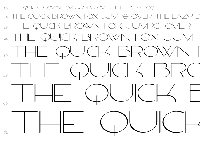 Firty font waterfall