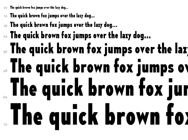 Mesmerize font waterfall