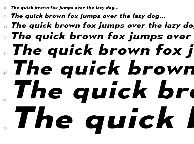 Mesmerize font waterfall