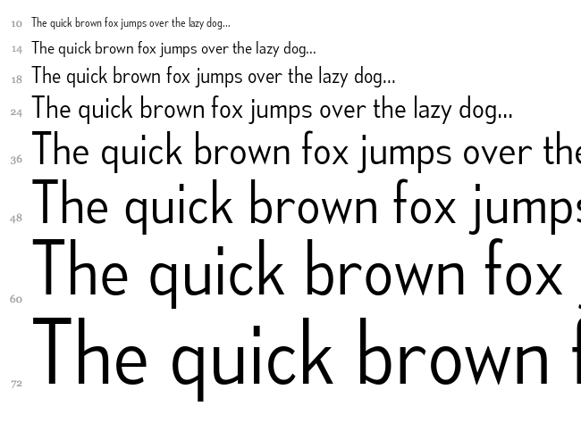 Mesmerize font waterfall