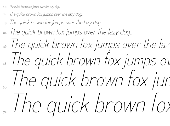 Mesmerize font waterfall