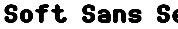 Fonte Soft Sans Serif 7