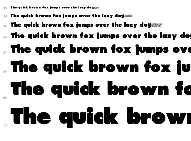 Train Station font waterfall