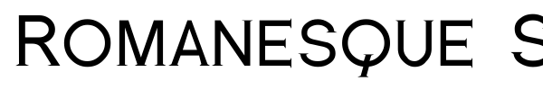 Fonte Romanesque Serif