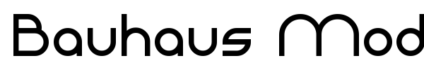 Fonte Bauhaus Modern