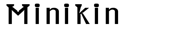 Fonte Minikin