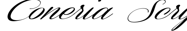 Fonte Coneria Script