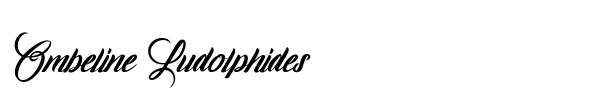 Fonte Ombeline Ludolphides