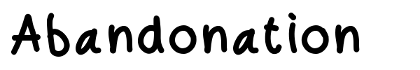Fonte Abandonation
