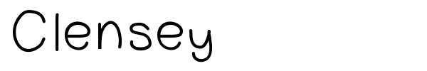 Fonte Clensey