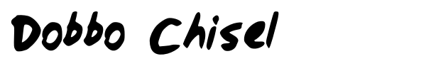 Fonte Dobbo Chisel
