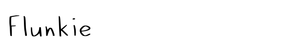Fonte Flunkie