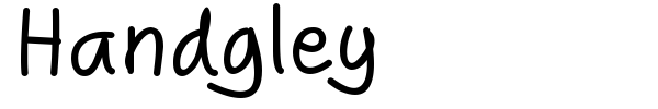 Fonte Handgley