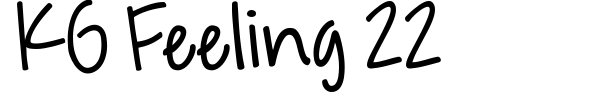 Fonte KG Feeling 22