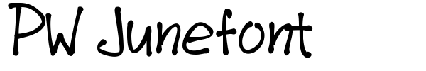 Fonte PW Junefont