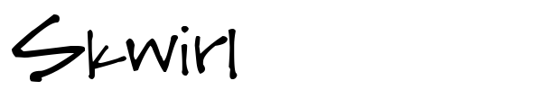 Fonte Skwirl