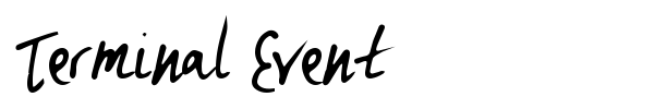 Fonte Terminal Event