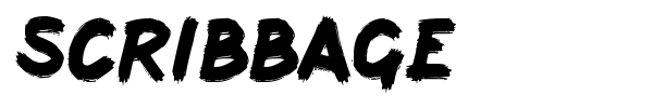 Fonte Scribbage