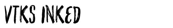 Fonte VTKS Inked