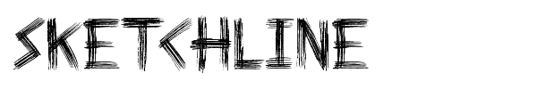 Fonte Sketchline