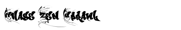 Chase Zen Sprawl font preview