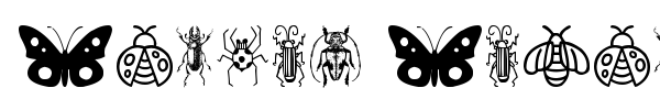 Fonte Insect Icons