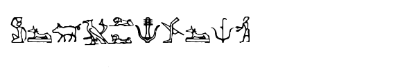 Fonte Hieroglify