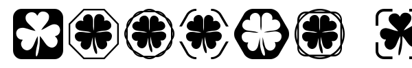 Fonte Clover Things