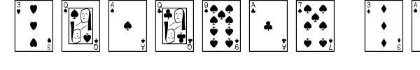 Fonte Playing Cards