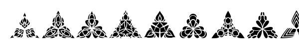 Bigiliw.Patterns font preview