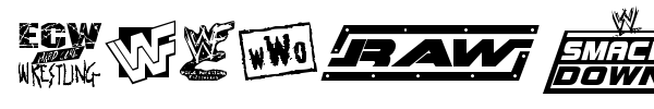 Fonte Pro Wrestling Logos