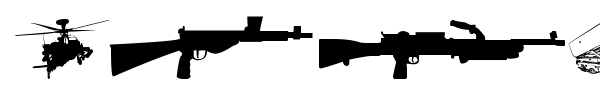 Fonte Army Weapons TFB
