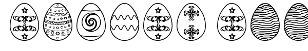 Fonte Easter Eggs ST