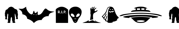 Fonte Monster Mash