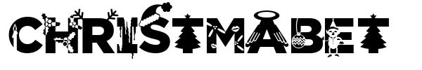 Christmabet font preview