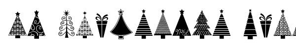 Fonte KG Christmas Trees